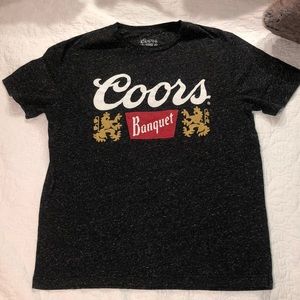 Coors Banquet printed graphic tee